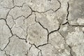 The cracked ground,  Soil texture and dry mud, Dry land. background, texture Royalty Free Stock Photo