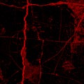 Cracked grunge texture in black and red