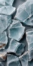 Cracked Ice Composition Featuring Jagged Blue Shards and Harsh Form Effects in Frozen Crystal Blocks Royalty Free Stock Photo