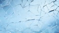Cracked ice texture. Abstract background for design with copy space. Generative AI Royalty Free Stock Photo