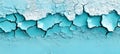 Cracked Ice, Winter Background With Frozen Texture In blue tones, Climate Change Concept. Royalty Free Stock Photo