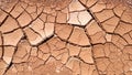 Cracked land texture, cracks on burnt arid soil surface, dead desert background, drought, global warming, abstract cracks pattern Royalty Free Stock Photo