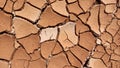 Cracked land texture, cracks on burnt arid soil surface, dead desert background, drought, global warming, abstract cracks pattern Royalty Free Stock Photo