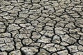 Cracked lands no water. arid soil photograph Royalty Free Stock Photo