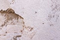Cracked wall concrete background tewture Royalty Free Stock Photo