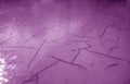 Cracked paint texture in purple color Royalty Free Stock Photo