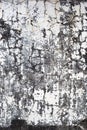 Cracked and peeling old wall background. Royalty Free Stock Photo
