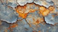 Cracked Rusty Metal Texture Background Royalty Free Stock Photo