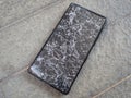 Cracked Smartphone Screen