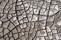 Cracked soil of desert Royalty Free Stock Photo