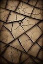 Cracked soil texture. Royalty Free Stock Photo