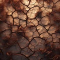 Cracked soil texture. Royalty Free Stock Photo