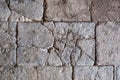 Cracked stone texture, antique stone floor / wall with cracks Royalty Free Stock Photo