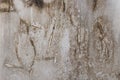 Cracked stone wall background, Old wall texture. Royalty Free Stock Photo