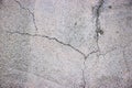Cracked stucco plaster