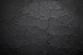 Dark cracked wrinkled texture Royalty Free Stock Photo