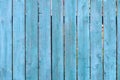 Cracked weathered green and blue painted wooden board texture, front view