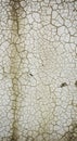 Cracked, weathered surface resembling dried, parched earth. The pattern forms Royalty Free Stock Photo