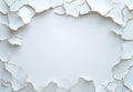 Cracked white surface texture background Royalty Free Stock Photo
