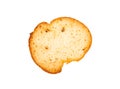 Crackers bruschetta isolated Royalty Free Stock Photo