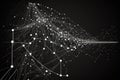 Cracking the Code: Understanding Brain Neuronal Connections Communication background