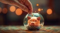 Cracking the Piggy Bank Code: Secrets to Saving Money Royalty Free Stock Photo