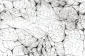 a seamless background texture of a black and white mosaic Royalty Free Stock Photo