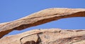 Cracks in Landscape Arch Royalty Free Stock Photo