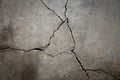 Cracked Cement Floor