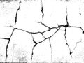 Cracks texture overlay. Vector background
