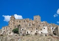 Craco. Basilicata. Royalty Free Stock Photo