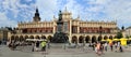 Cracow city. On the central plaza
