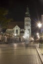 Cracow, Grodzka Street By Night