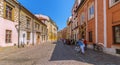 Cracow (Krakow)-Poland- most scenic street Royalty Free Stock Photo