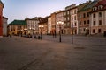 Cracow Little Market Square in the evening Royalty Free Stock Photo