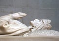 The queen-saint of Poland Hedwig (Jadwiga) Andegawen tomb sculpture