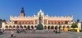 Cracow, Poland- Cloth Hall (Sukiennice)-Main Market Square Royalty Free Stock Photo