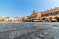 Cracow, Poland- Cloth Hall (Sukiennice)-Main Market Square Royalty Free Stock Photo