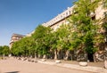 Krakow. Communist architecture of Nowa Huta, Central Square