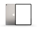Cracow, Poland - November 31, 2018 : iPad Pro a new version of the tablet from Apple. Royalty Free Stock Photo