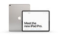 Cracow, Poland - November 31, 2018 : iPad Pro a new version of the tablet from Apple. Royalty Free Stock Photo