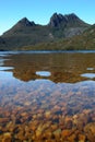 Cradle Mountain and Dove Lake Royalty Free Stock Photo