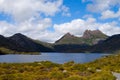 Cradle Mountain and Dove Lake Royalty Free Stock Photo