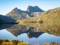 Cradle Mountain and Dove Lake Royalty Free Stock Photo