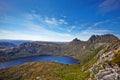 Cradle Mountain and Dove Lake, Tasmania Royalty Free Stock Photo