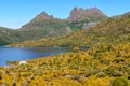 Cradle Mountain and Dove Lake - Tasmania Royalty Free Stock Photo