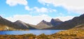 Cradle mountains Royalty Free Stock Photo