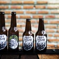 Craft Beer Booze Brew Alcohol Cheers Toast Concept Royalty Free Stock Photo