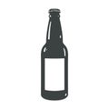 Craft beer bottle template vintage brewery bottles sign symbol