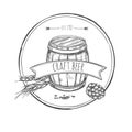 Craft Beer Sketch Concept